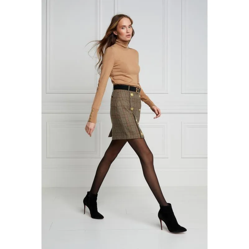 Holland Cooper Knightsbridge Ladies Tweed Skirt - Bourbon Tweed