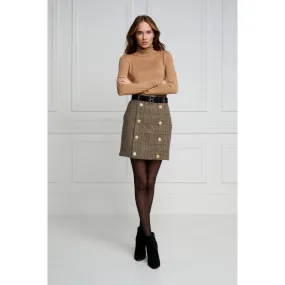 Holland Cooper Knightsbridge Ladies Tweed Skirt - Bourbon Tweed