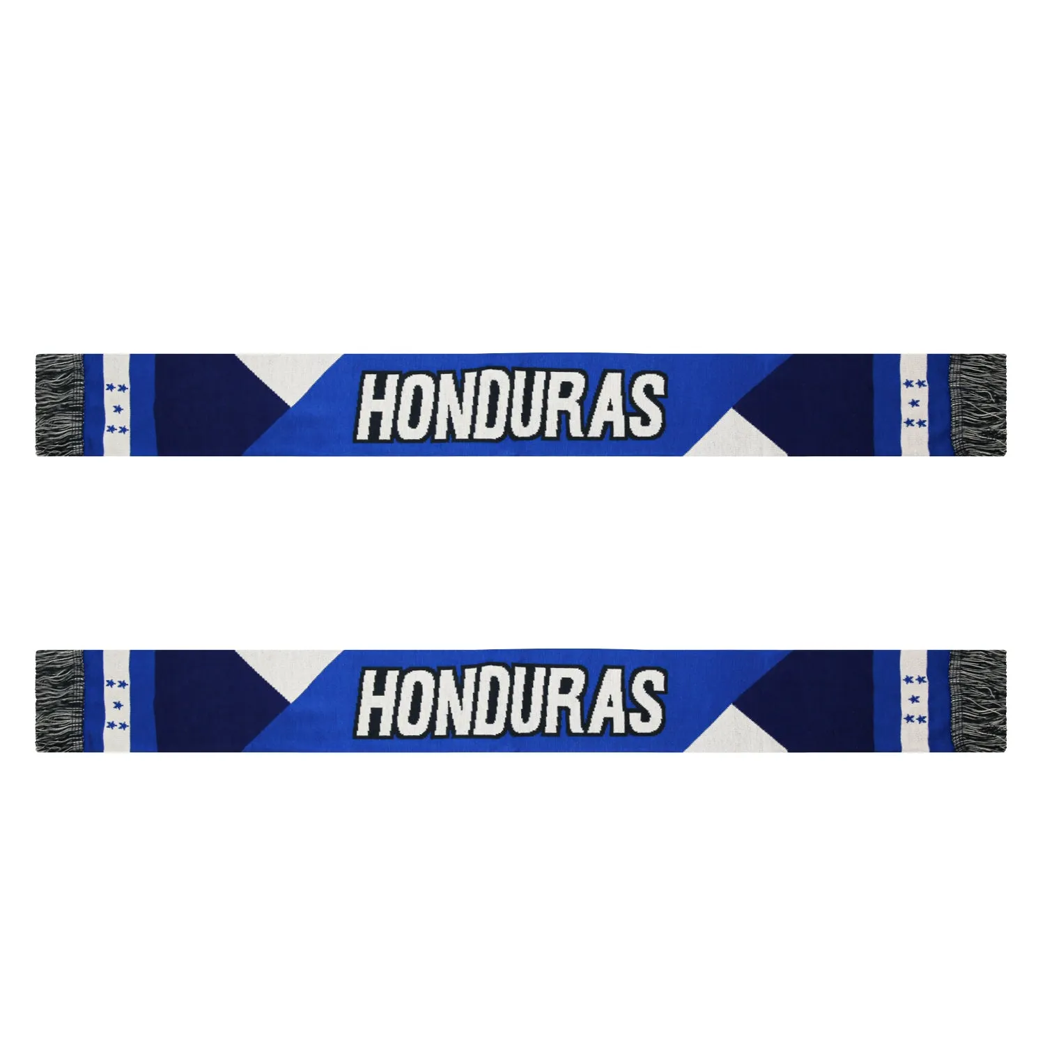 Honduras Facet Reversible Soccer Acrylic Knit Scarf