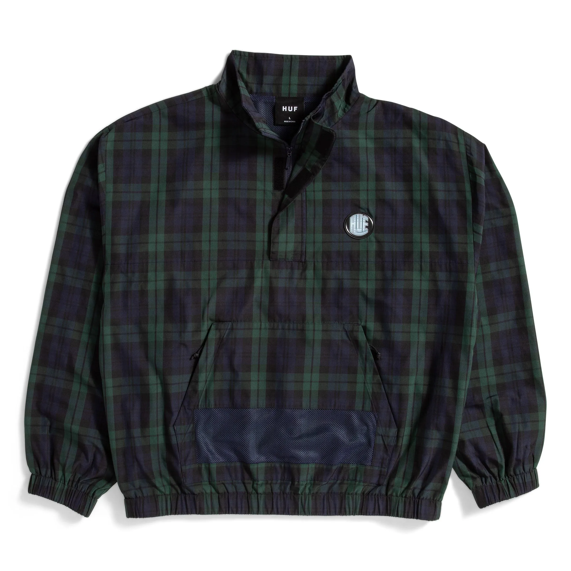 Huf Camden Plaid Track Jacket