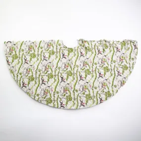 Hunt Scene Quilted Tree Skirt