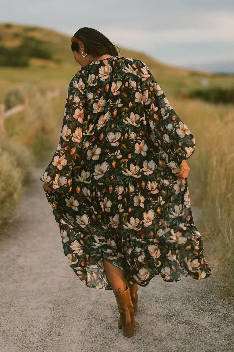 Imogen Dress in Moody Magnolia - FINAL SALE