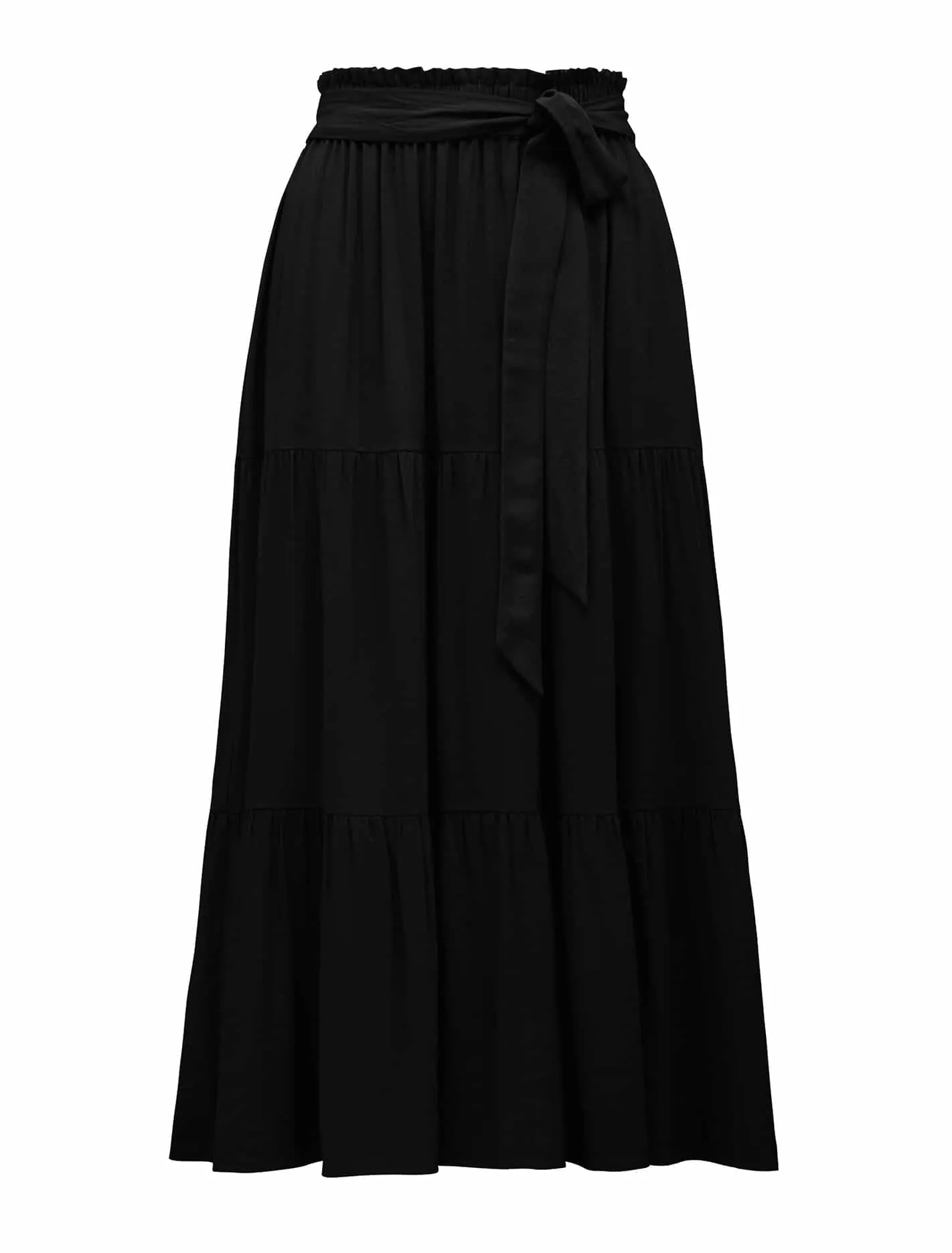 Jasmine Tiered Midi Skirt