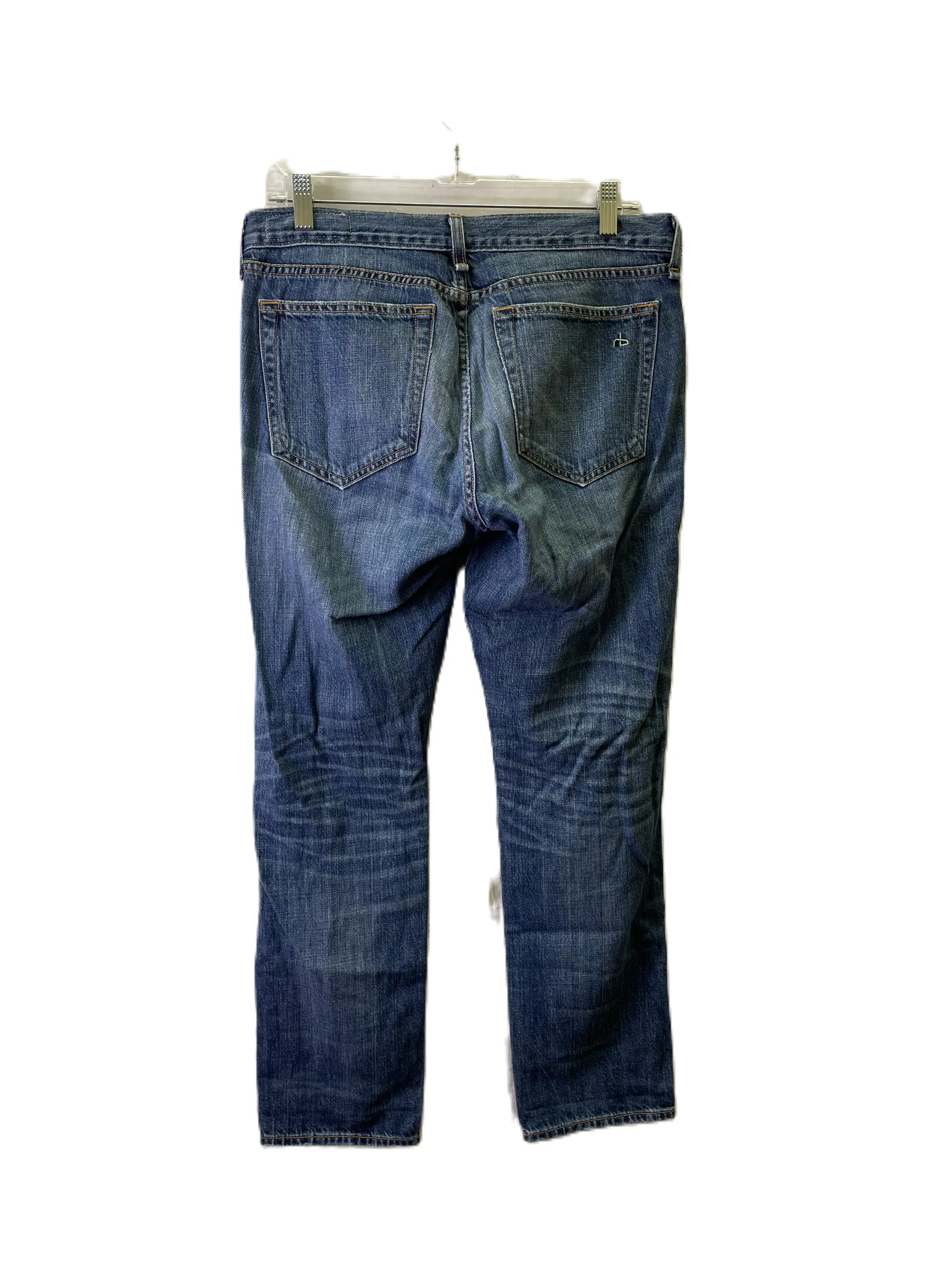 Jeans Boyfriend By Rag & Bones Jeans In Blue Denim, Size: 4