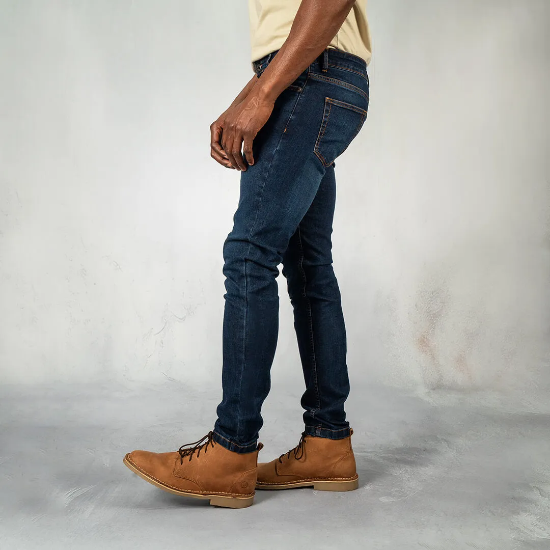 Jeans Skinny Fit Dark Blue