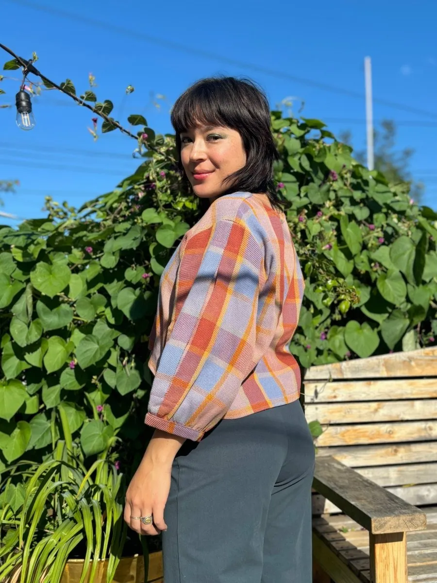 Jennifer Glasgow Love Top (Sunset Plaid)