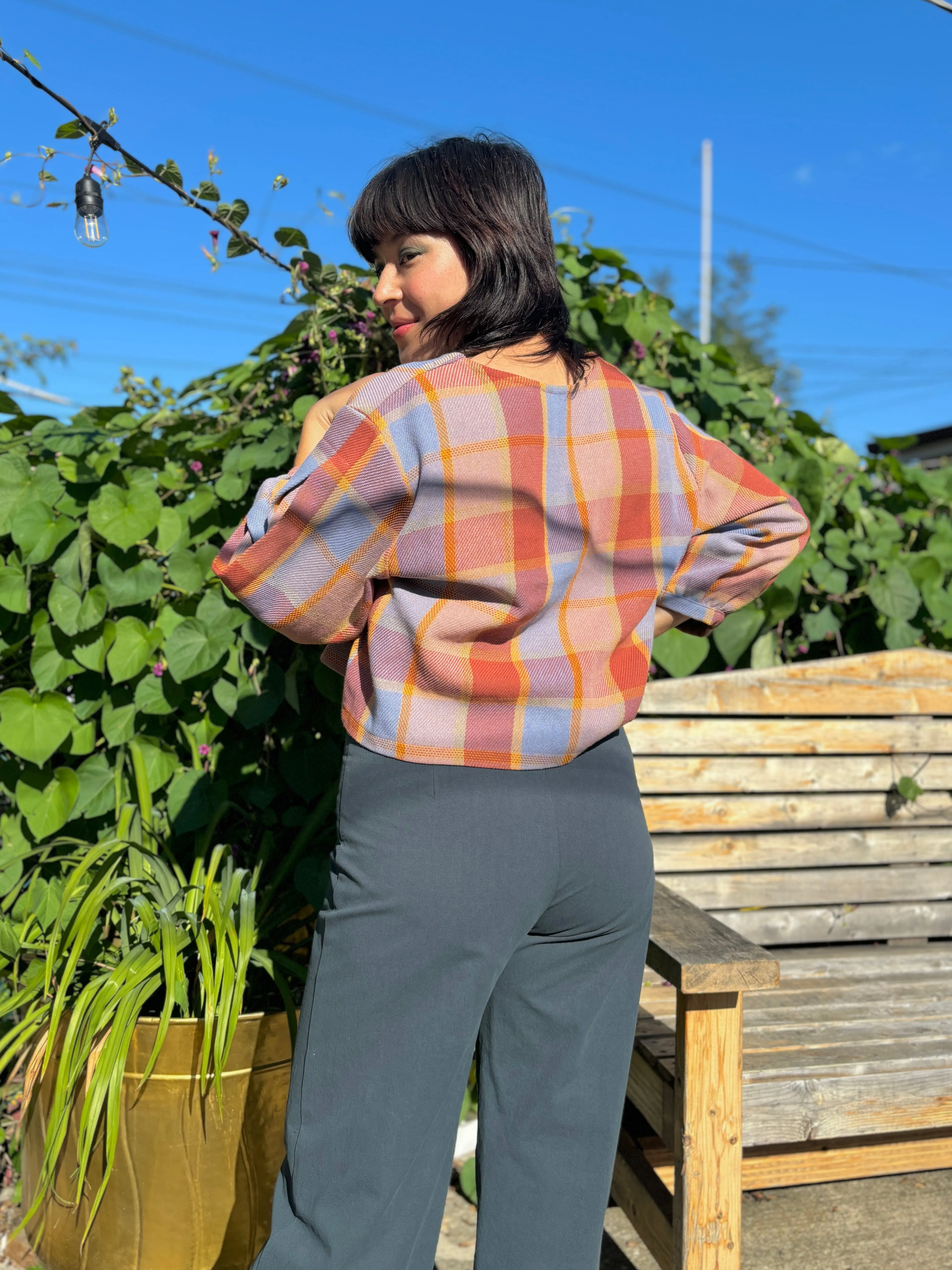 Jennifer Glasgow Love Top (Sunset Plaid)
