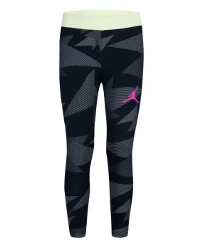 Jordan Big Girls Fundamental Print Leggings - Black