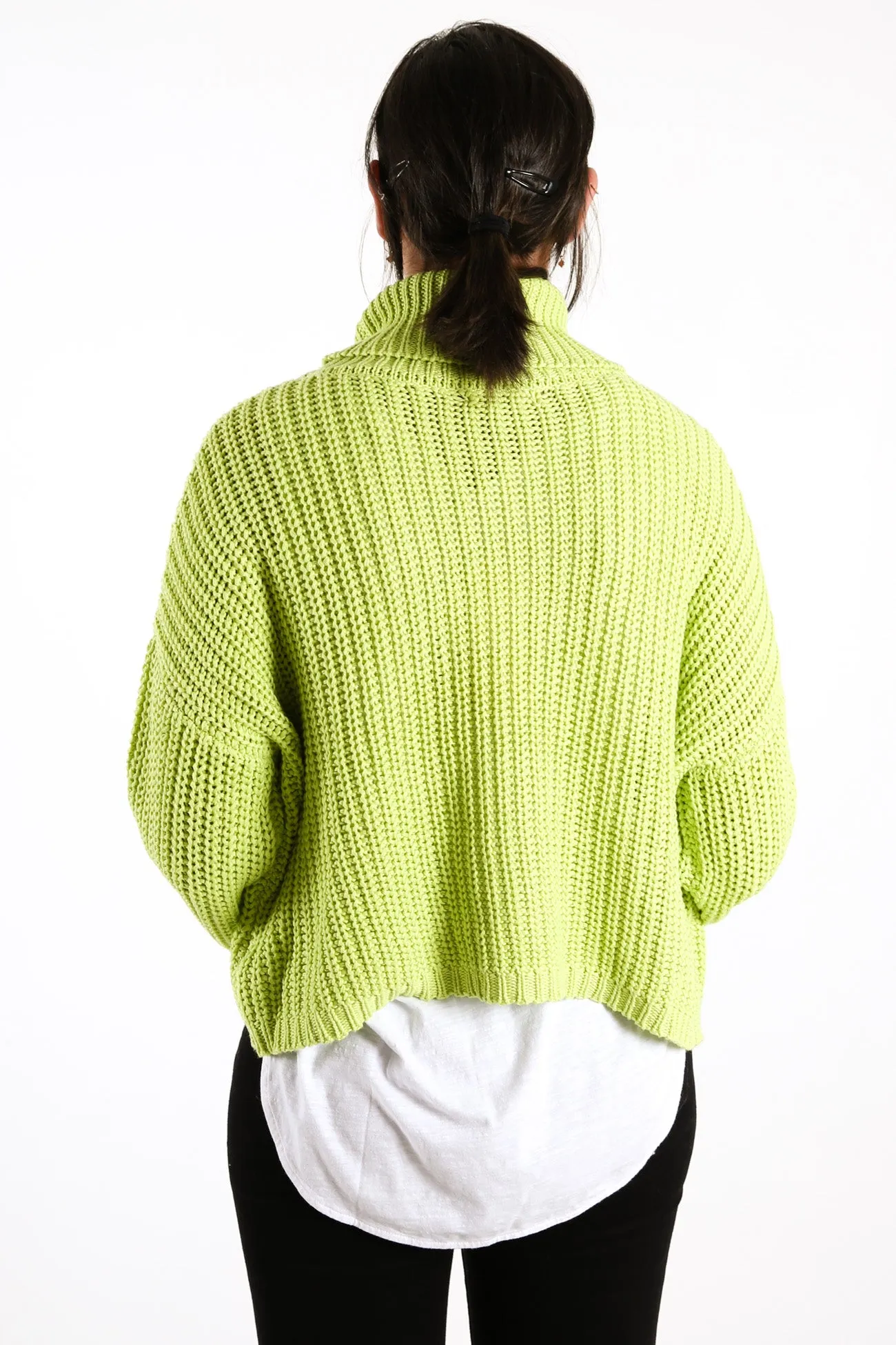 Jules Knit Neon Apple