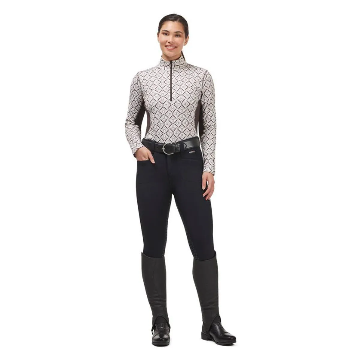 Kerrits Women's On Course Quarter Zip Fleece Tech Top