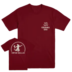 Krishna Das "Kirtan Wallah" Stereo Red T-Shirt