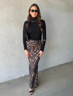 Leopard Mermaid Skirt
