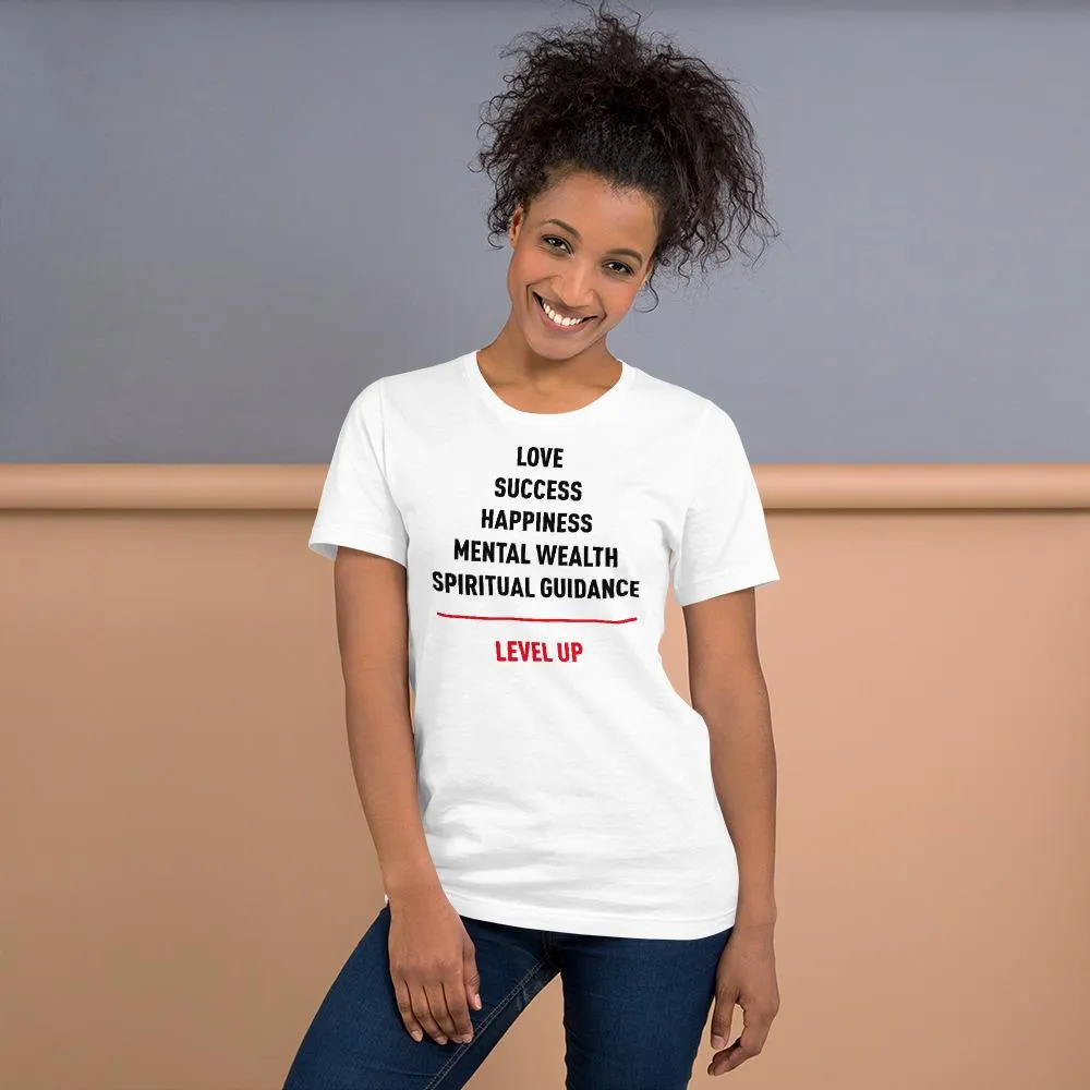 Level Up Short Sleeve Unisex T-Shirt