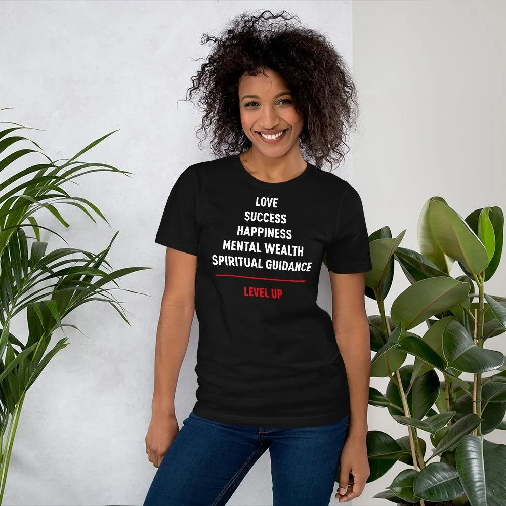 Level Up Short Sleeve Unisex T-Shirt