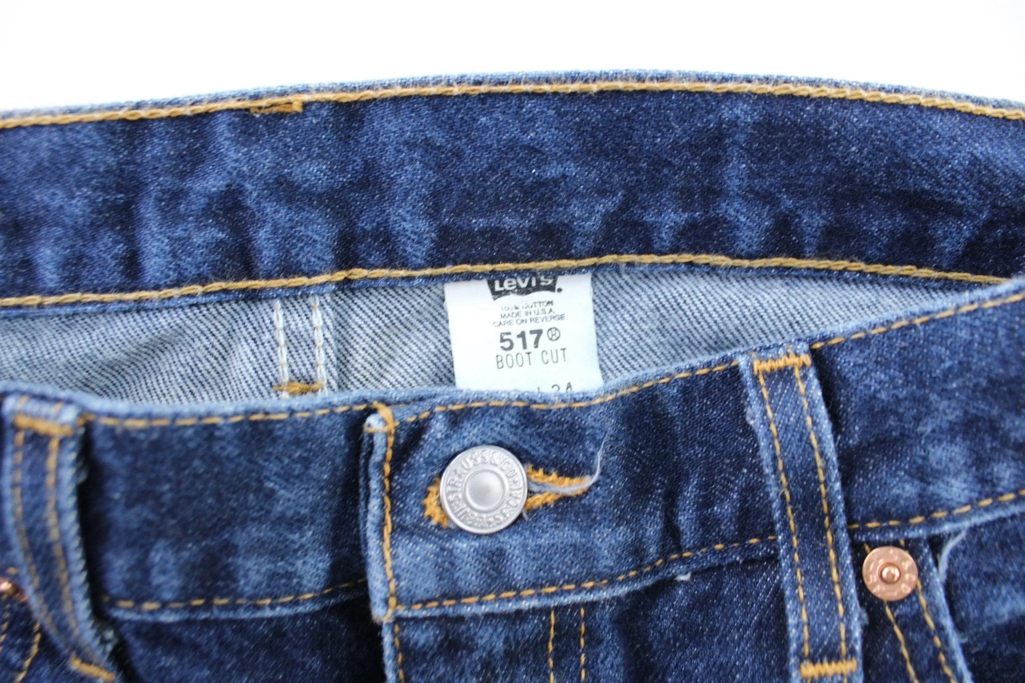Levi's 517 Dark Wash Denim Jeans