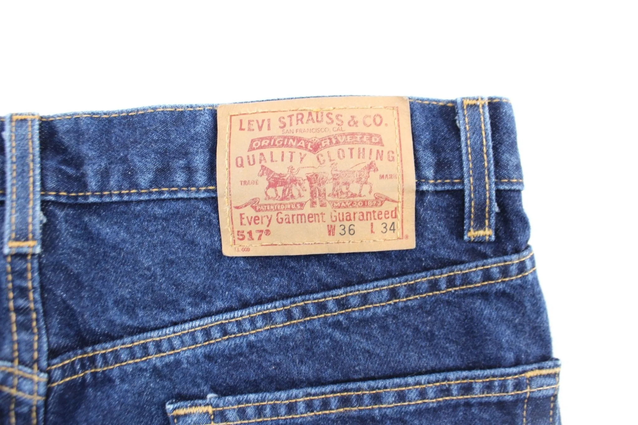 Levi's 517 Dark Wash Denim Jeans