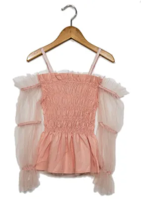 Light Pink Romance Top