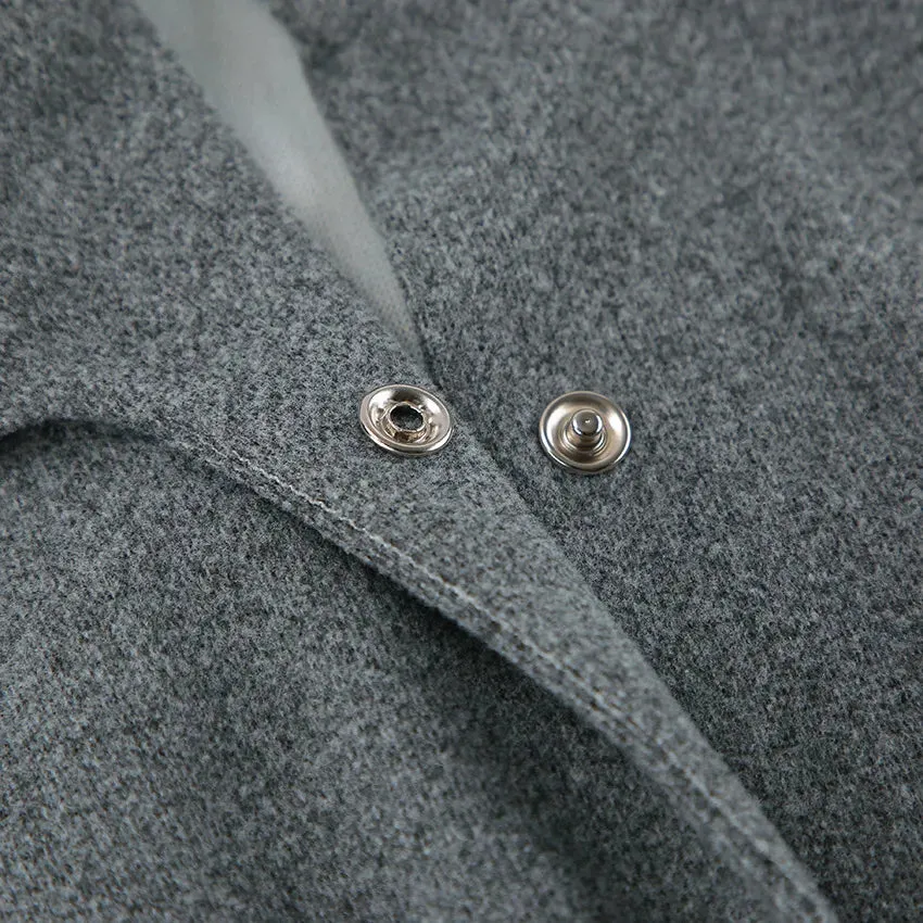 Lightweight Cropped Stand-Collar Jacket for Cool Weather