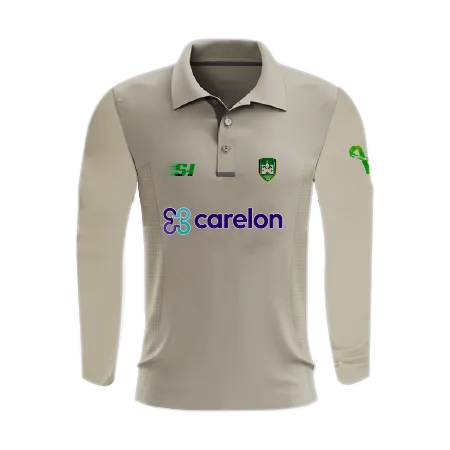 Limerick Cricket Club - White T-Shirt Fullsleeve