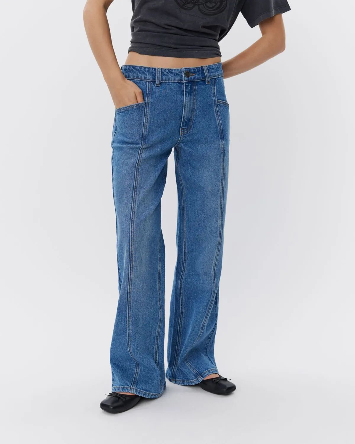 LONDONSW JEANS - Denim blue
