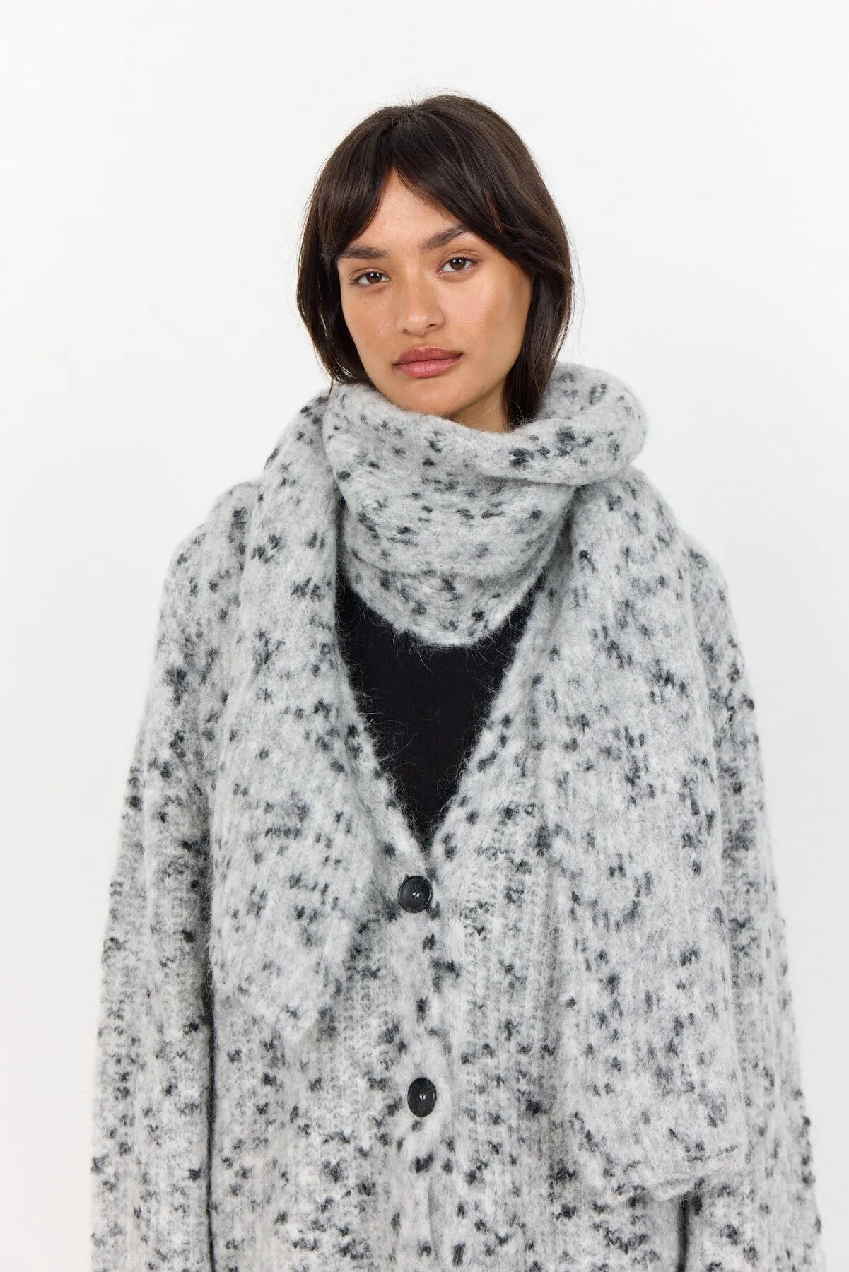 LR-ISABELLE 3 Scarf Grey
