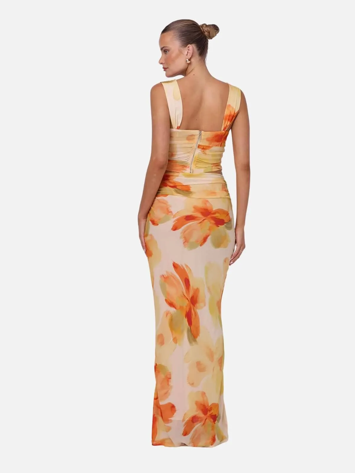 Lucia Maxi Skirt - Marigold