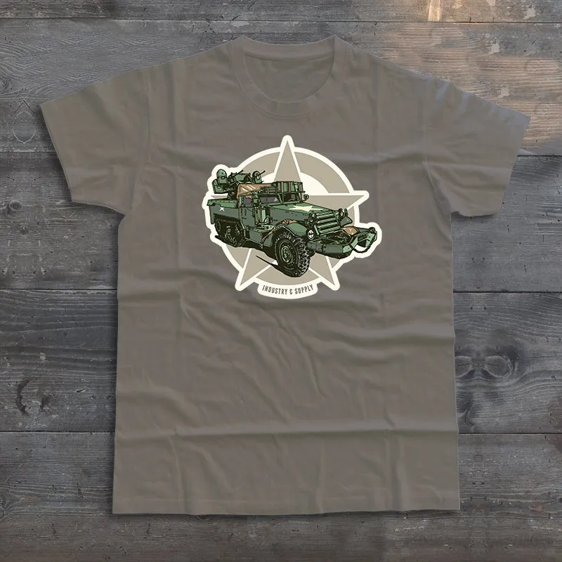 M16 HALF TRACK TANK T-SHIRT
