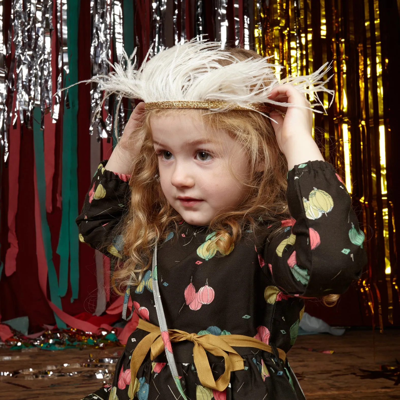 Margaret - Black Ballroom Children's Dress
