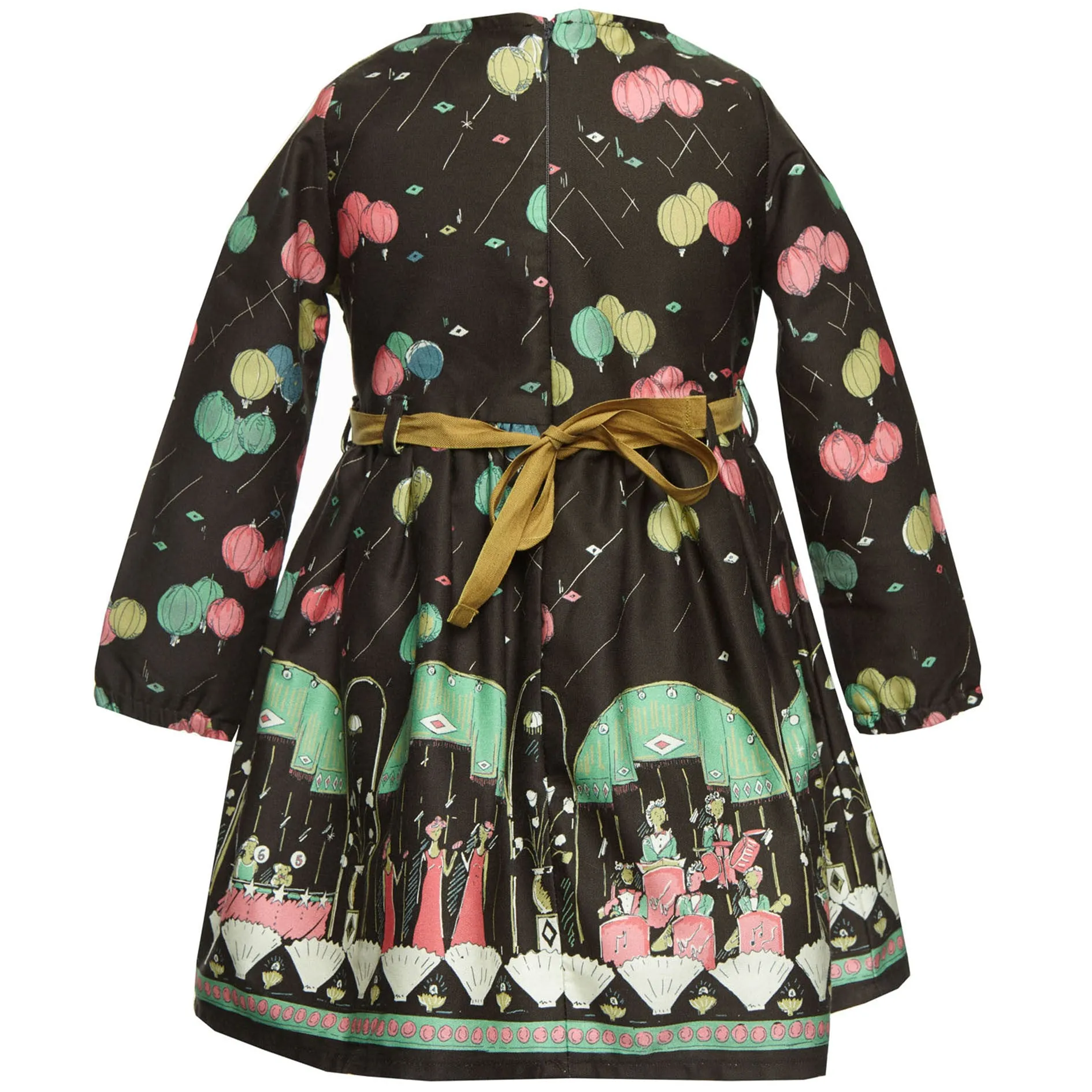 Margaret - Black Ballroom Children's Dress