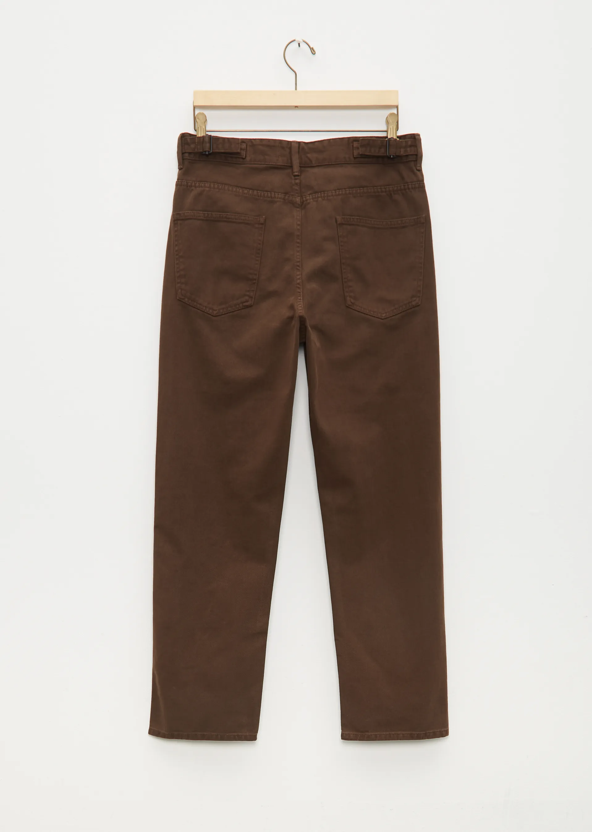 Men's Curved 5 Pocket Pants — Espresso
