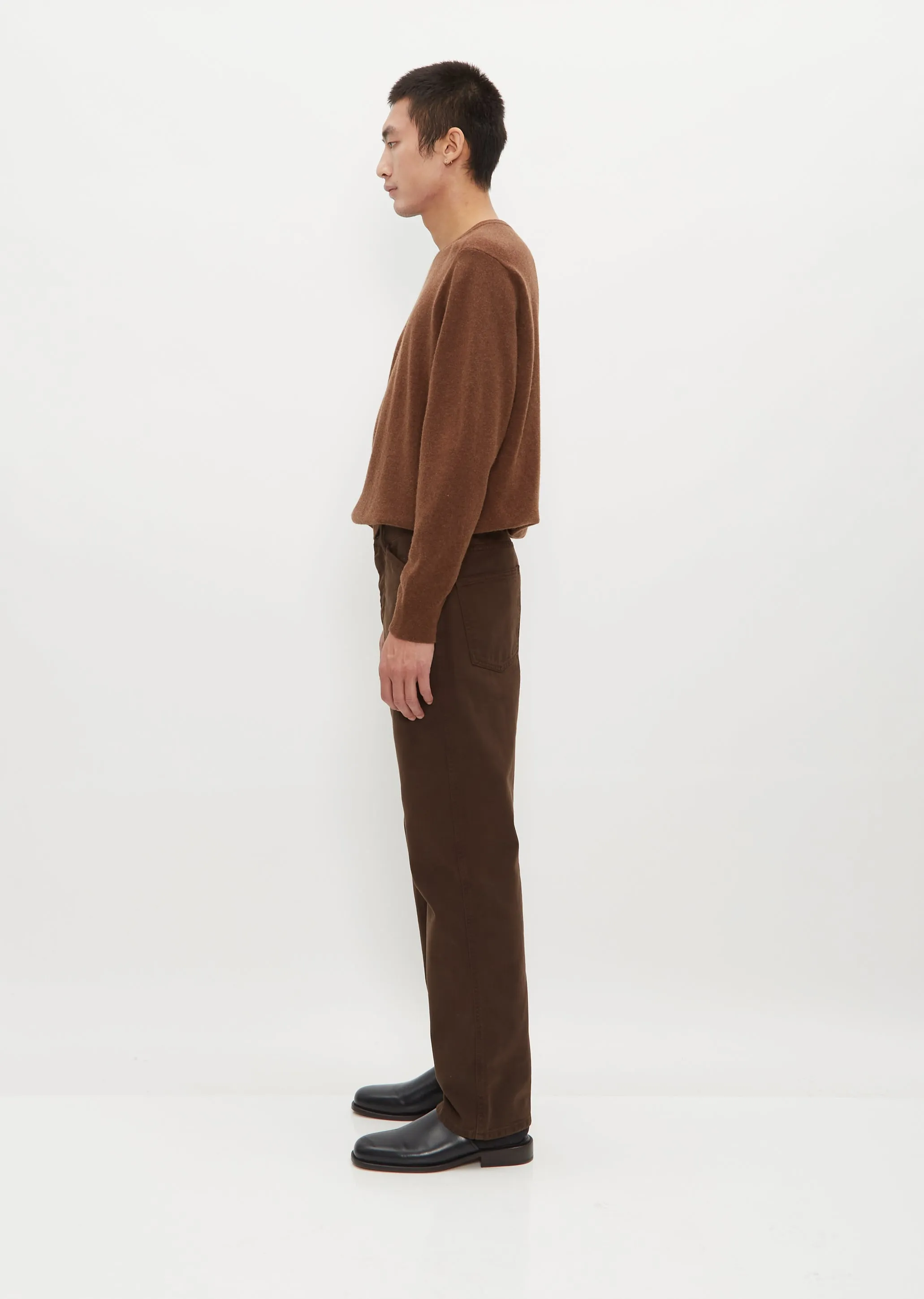 Men's Curved 5 Pocket Pants — Espresso