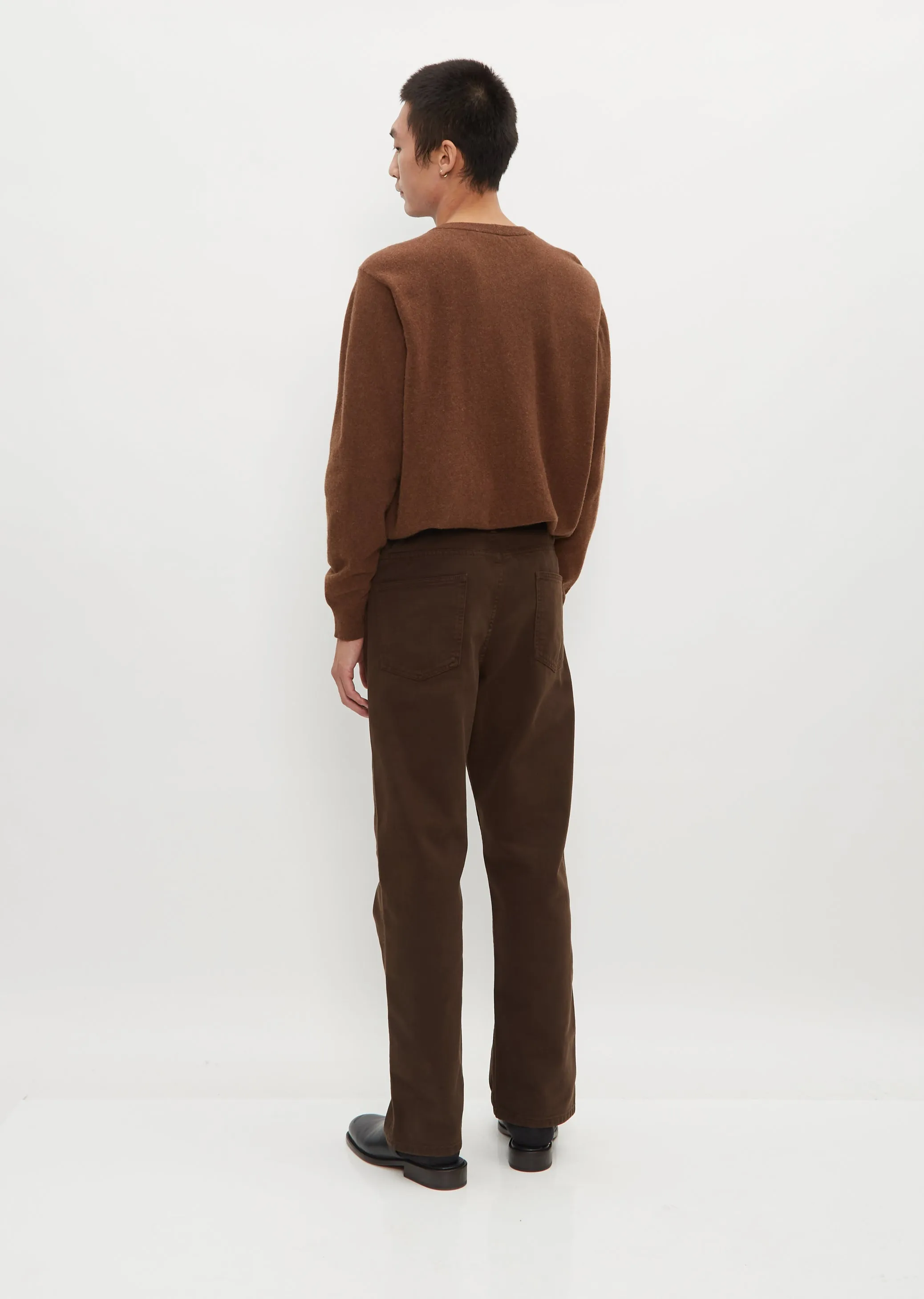 Men's Curved 5 Pocket Pants — Espresso