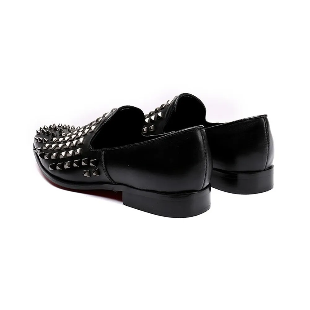 Mens Low Top Oxford Shoes with Decoration