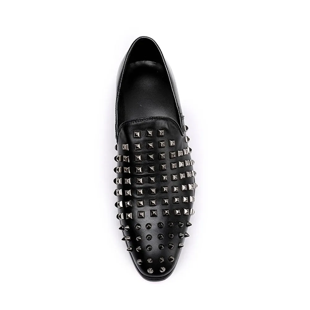 Mens Low Top Oxford Shoes with Decoration