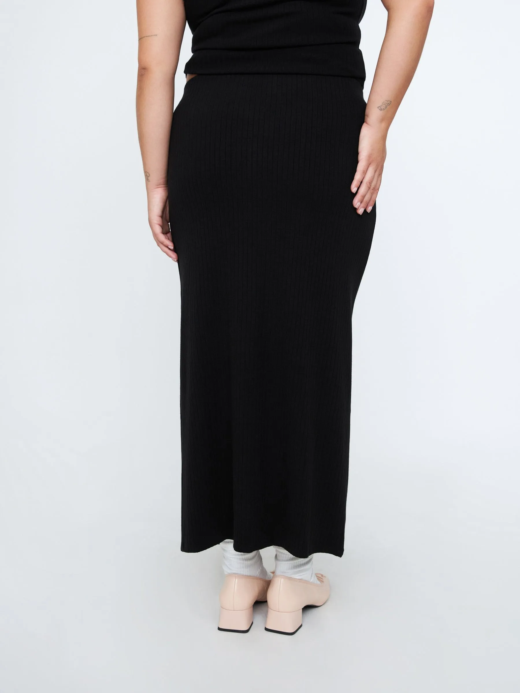 Micah Low Rise Maxi Skirt