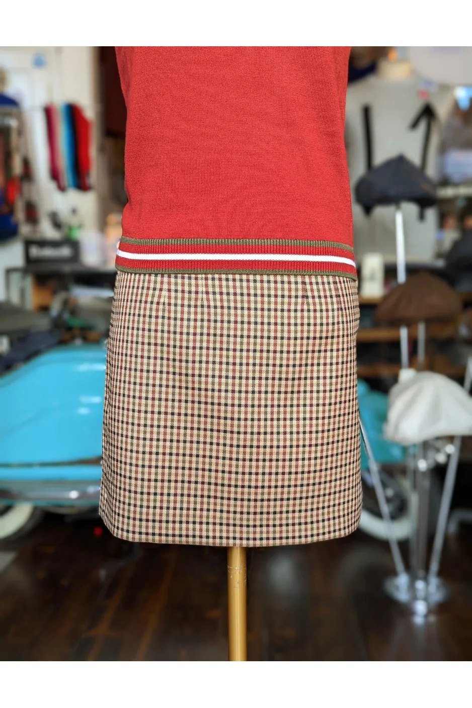Mr Bridger - Women's Rosso Tweed - Skirt