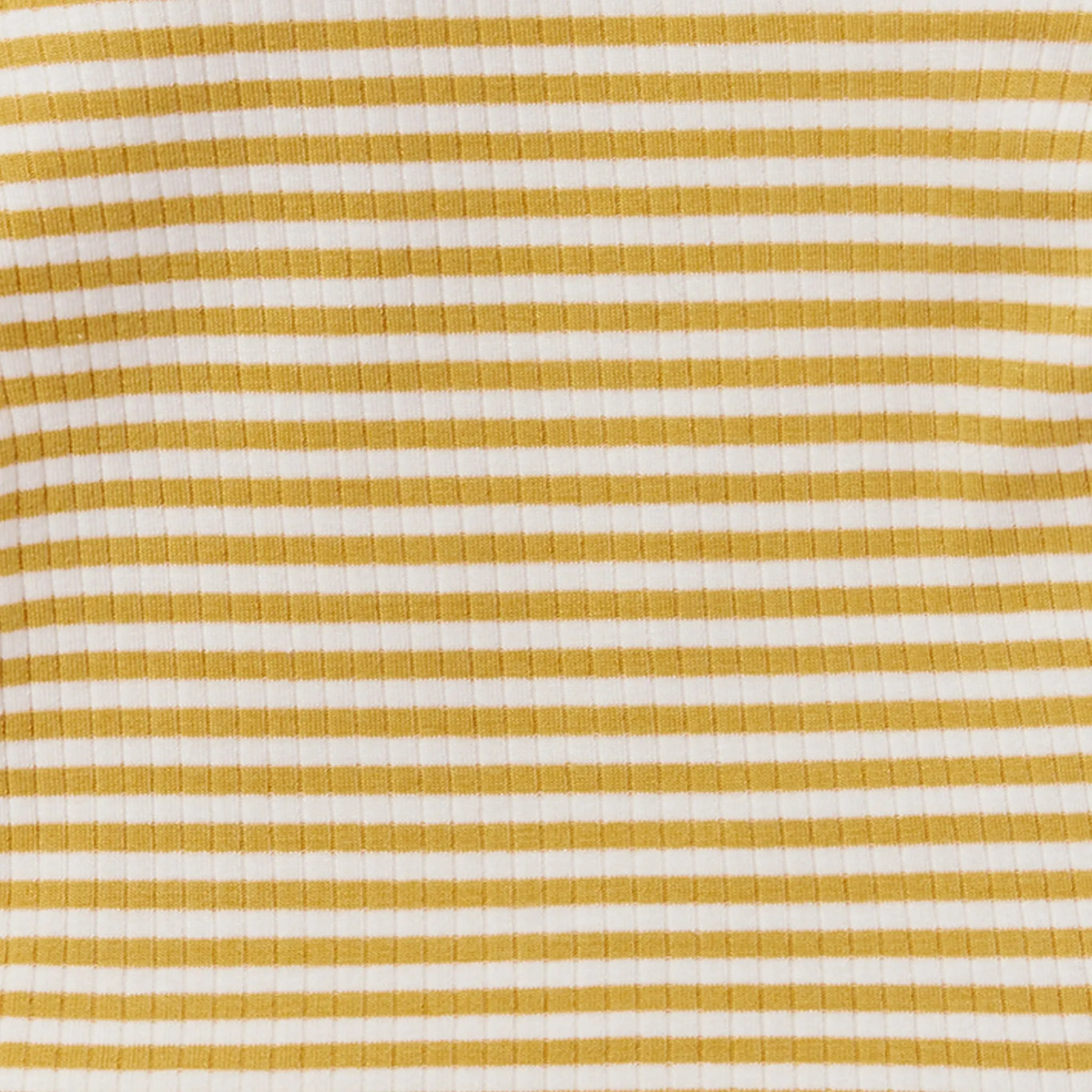 Mustard Stripe Ribbed Leggings
