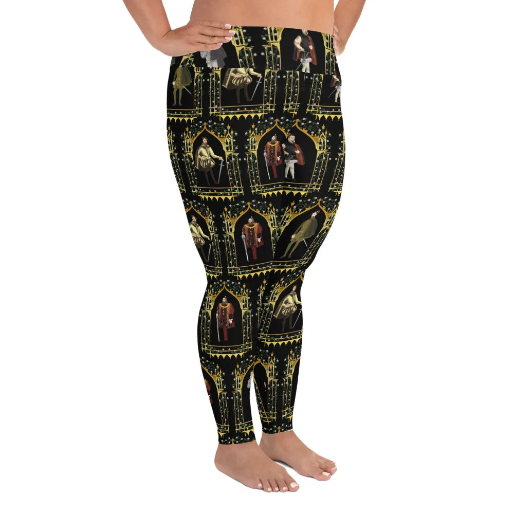 My Tudor Boyfriend All-Over Print Plus Size Leggings