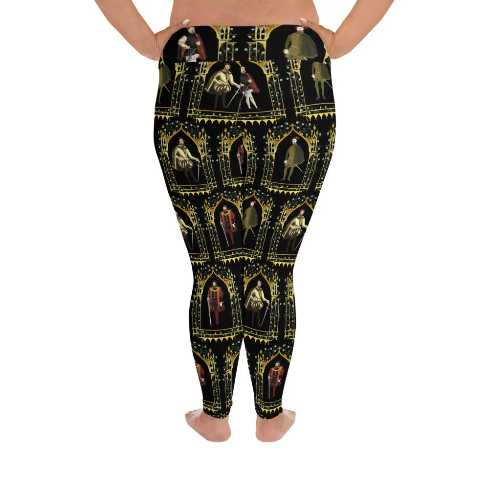 My Tudor Boyfriend All-Over Print Plus Size Leggings