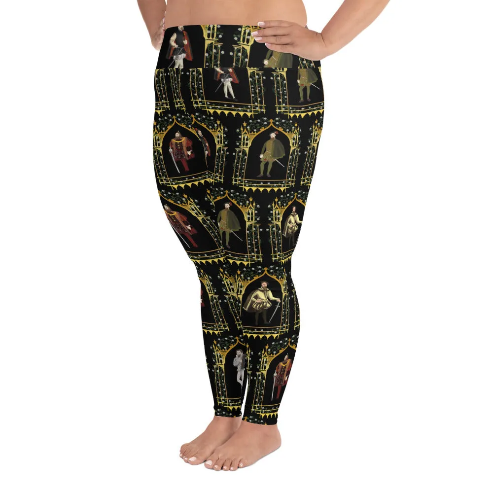 My Tudor Boyfriend All-Over Print Plus Size Leggings
