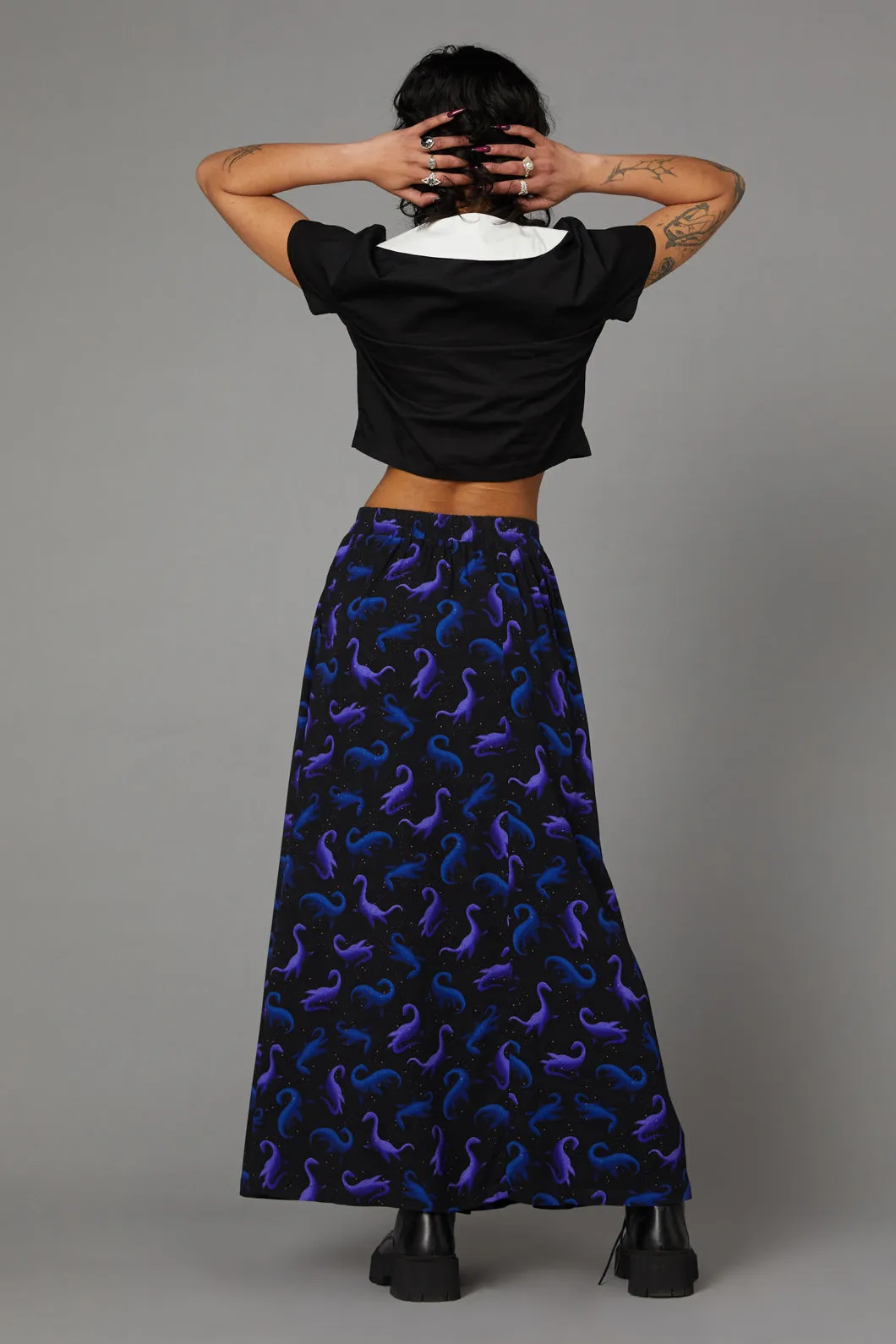 Nessie Print Skirt