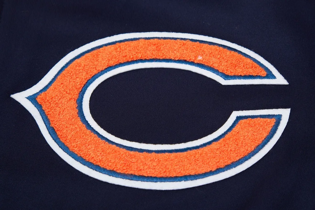 NFL CHICAGO BEARS CLASSIC MEN'S TRACK JACKET (MIDNIGHT NAVY)