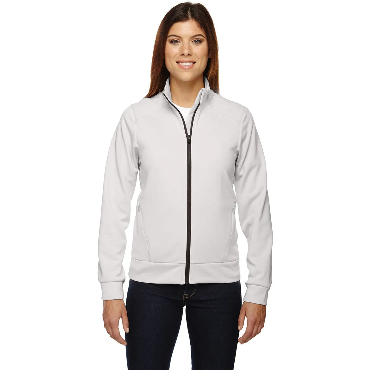 North End Women's Crystal Quartz Evoke Bonded Fleece Jacket