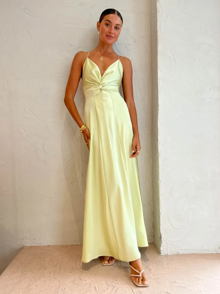 One Fell Swoop Emmeline Maxi Dress in Limoncello