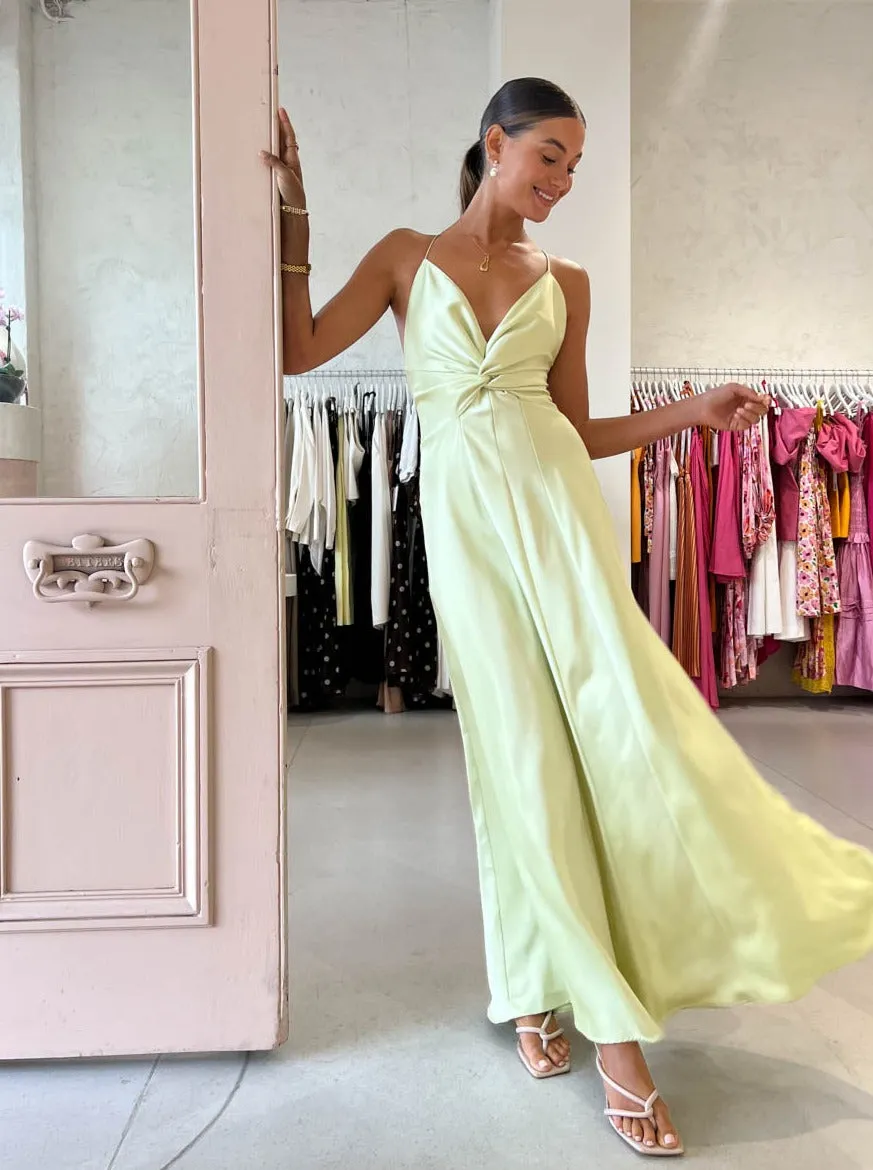 One Fell Swoop Emmeline Maxi Dress in Limoncello