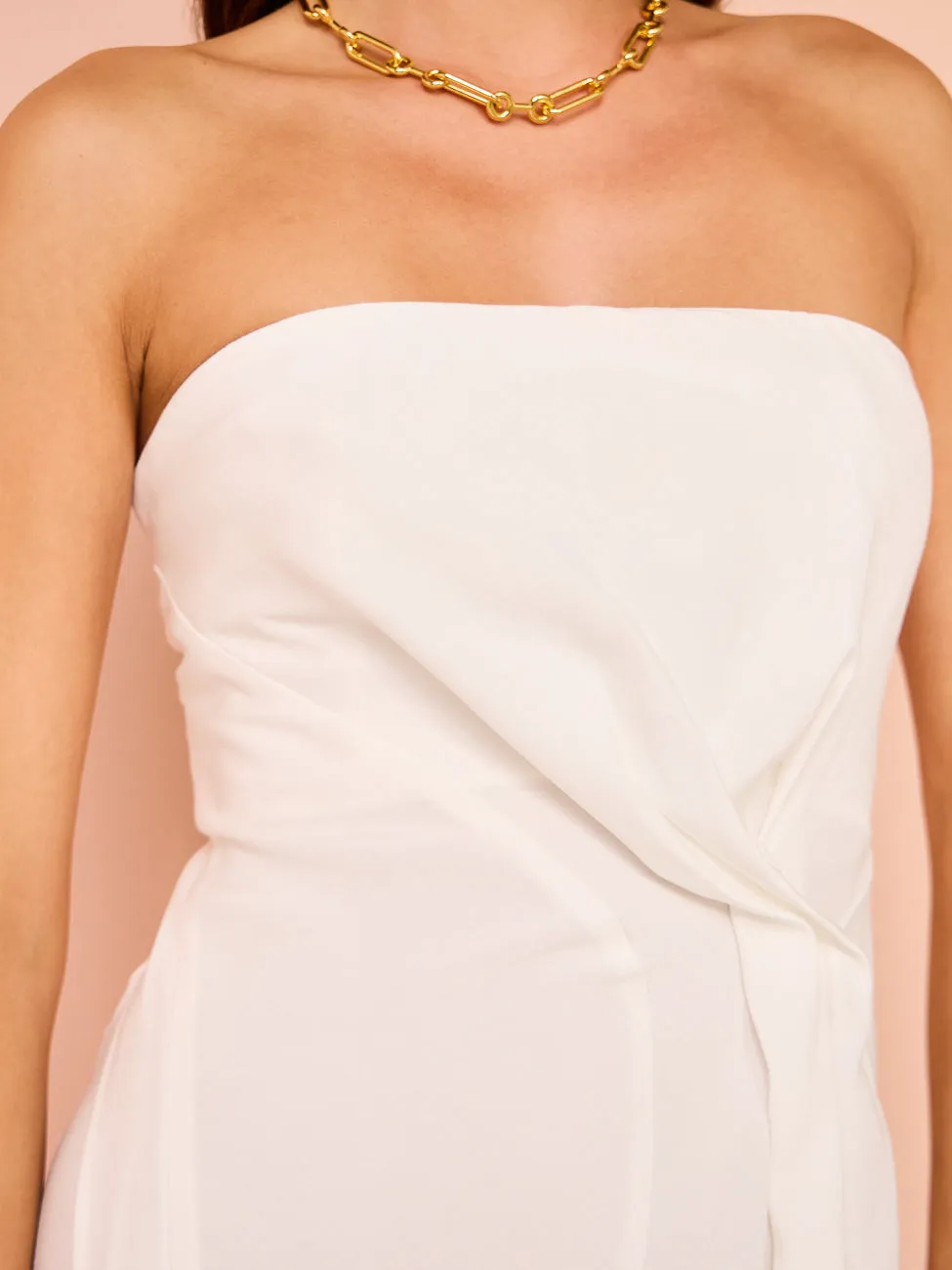 One Fell Swoop Nirvana Maxi in Runway White Matte