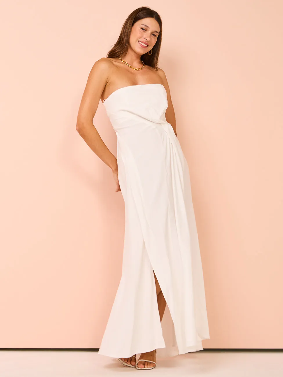 One Fell Swoop Nirvana Maxi in Runway White Matte