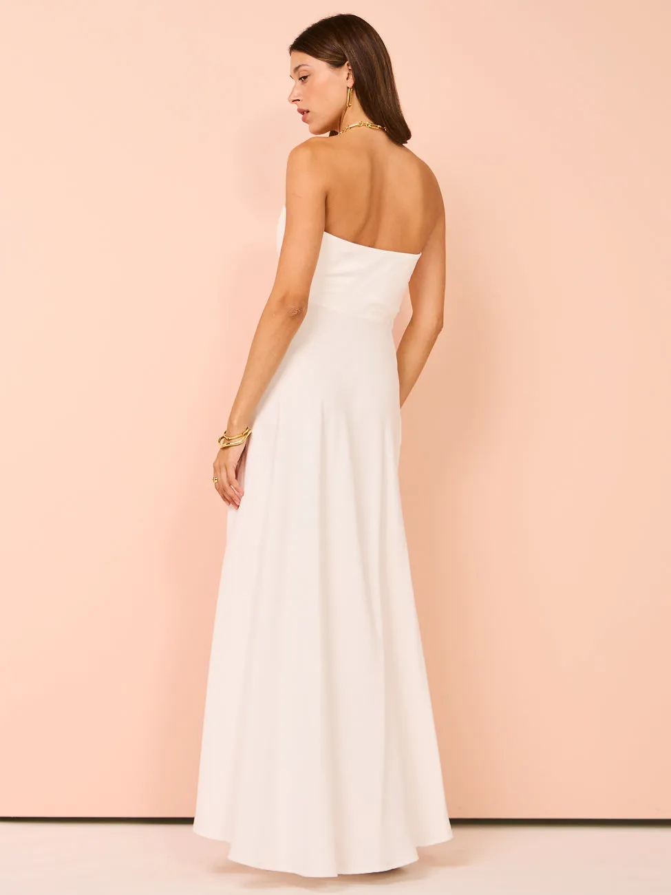 One Fell Swoop Nirvana Maxi in Runway White Matte