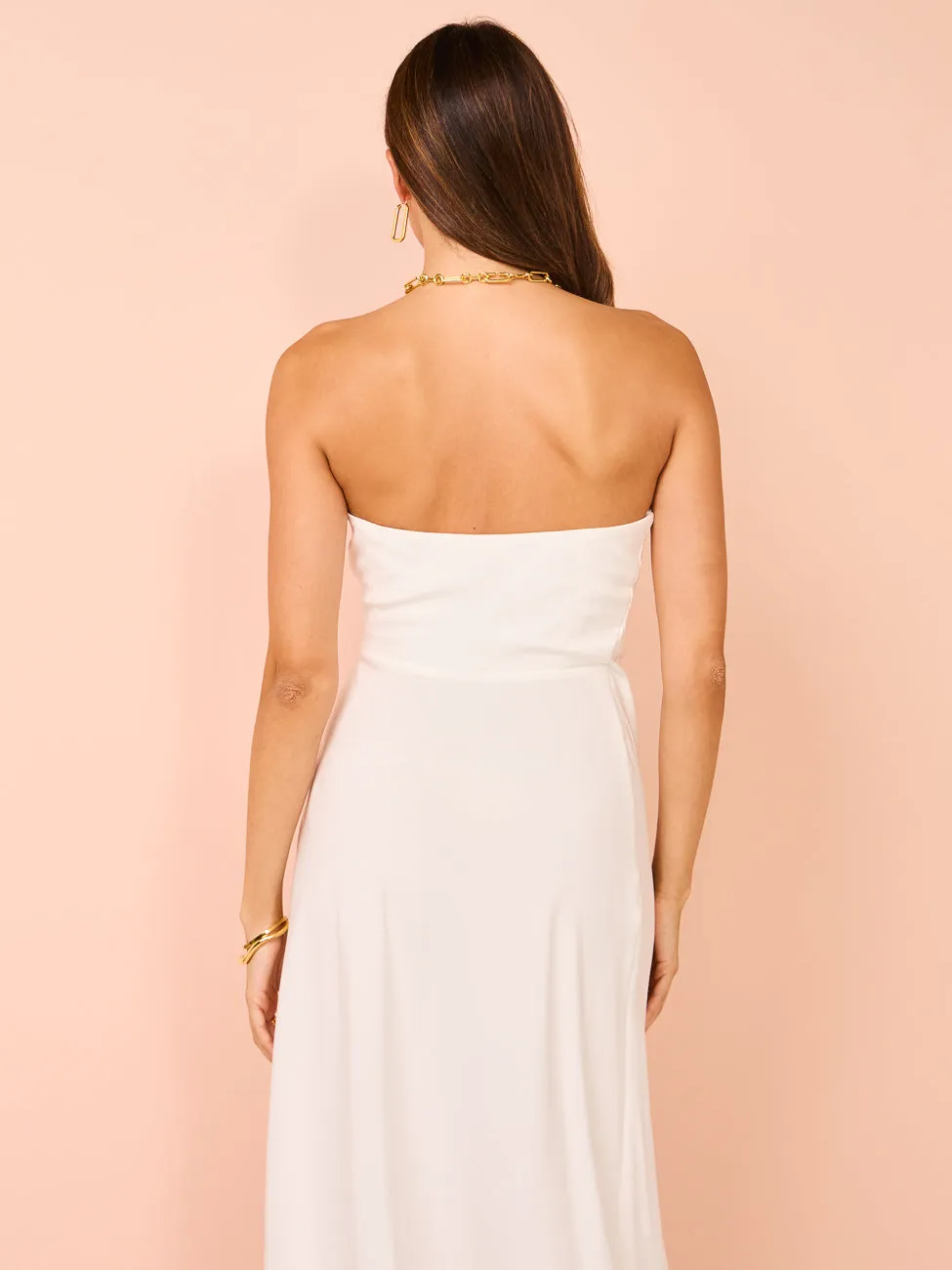 One Fell Swoop Nirvana Maxi in Runway White Matte