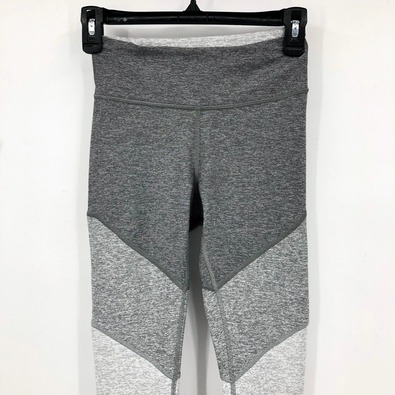 OUTDOOR VOICES Women's 7/8 Springs Leggings XS Graphite/Ash/Dove Colorblock NWT